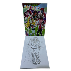 nk186 Раскраска monster high