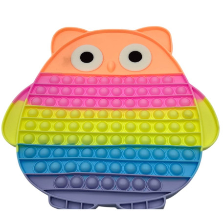 AA3711 POP IT Owl Великий, легкий, 30*30 см.